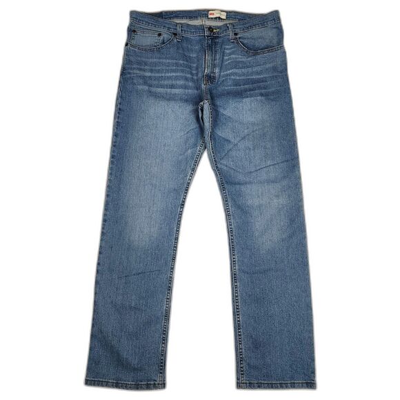Wrangler Premium Quality Slim Straight Denim Jeans Men's Size 36 x 32 - Picture 1 of 11